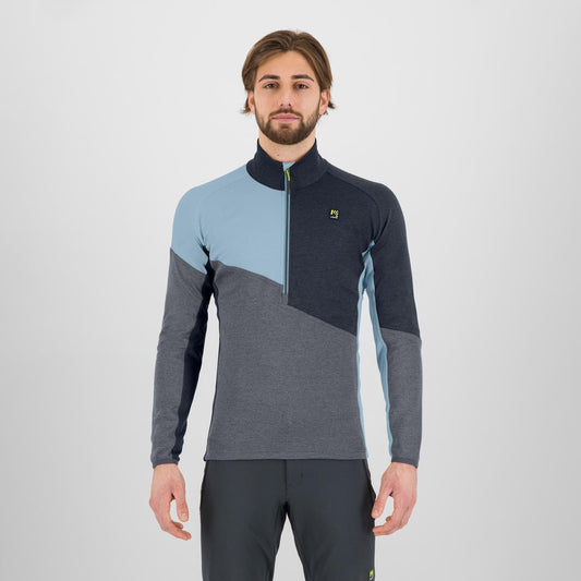 FEDERA HALF-ZIP FLEECE WOODL.GREY/BLACK/SMOKE BLUE | 2531022-008 2026