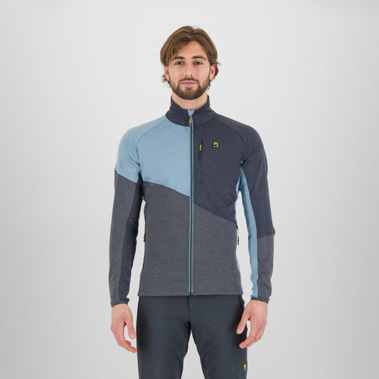 FEDERA FULL-ZIP FLEECE WOODL.GREY/BLACK/SMOKE BLUE | 2531023-008 2026