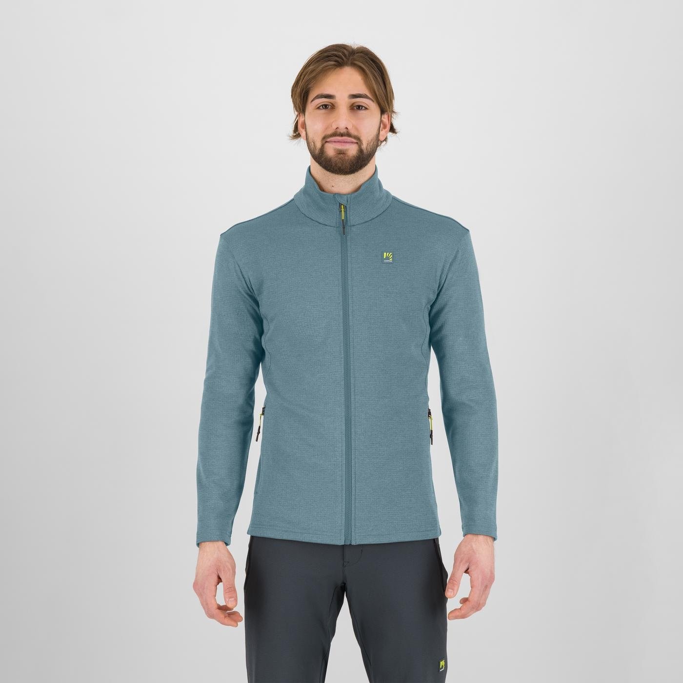 PIZZOCCO FULL-ZIP FLEECE SMOKE BLUE | 2531075-0082026