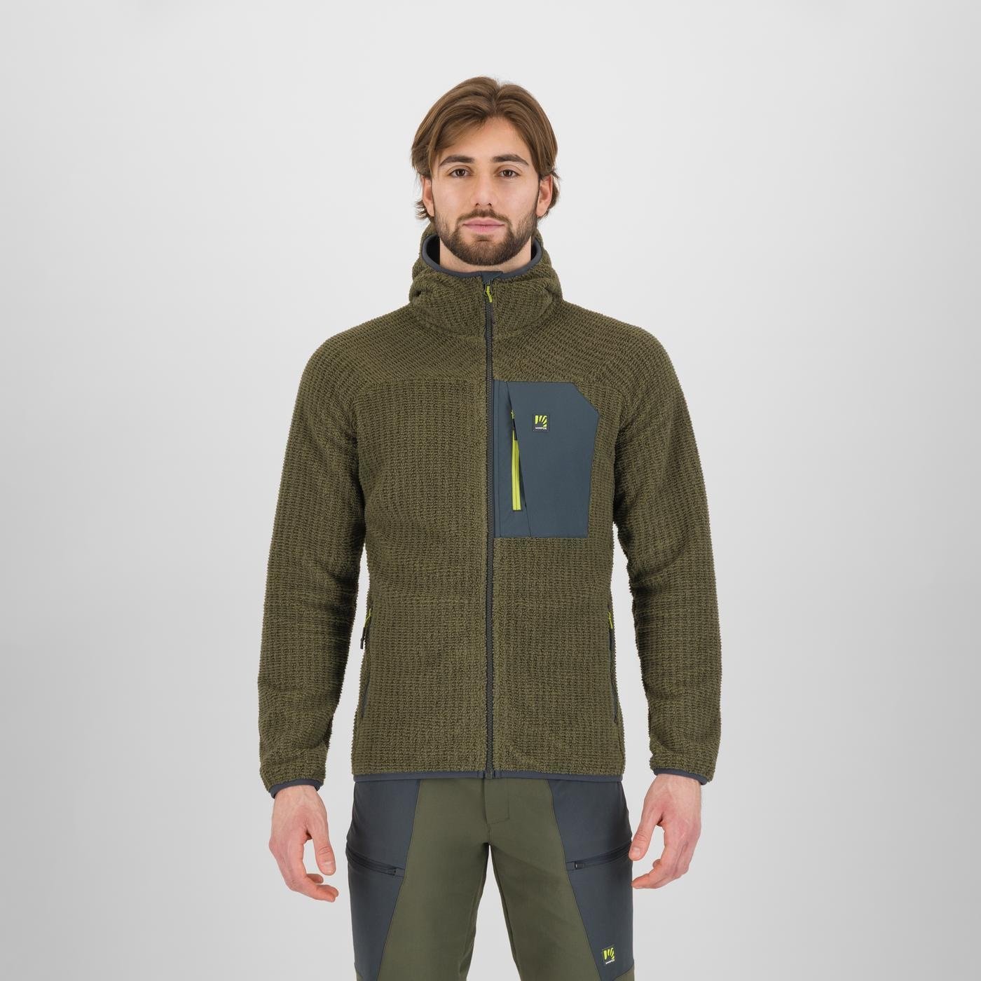 POLAIRE À CAPUCHE ROCCHETTA EVO   PROFONDEUR/GRIS BOIS | 2531096-007     2026