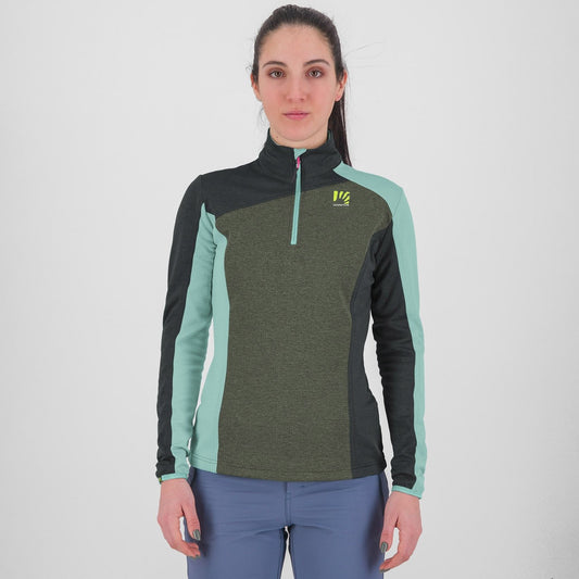 FEDERA HALF-ZIP W FLEECE THYME/BLACK SAND/AQUA SKY | 2532022-024 2026