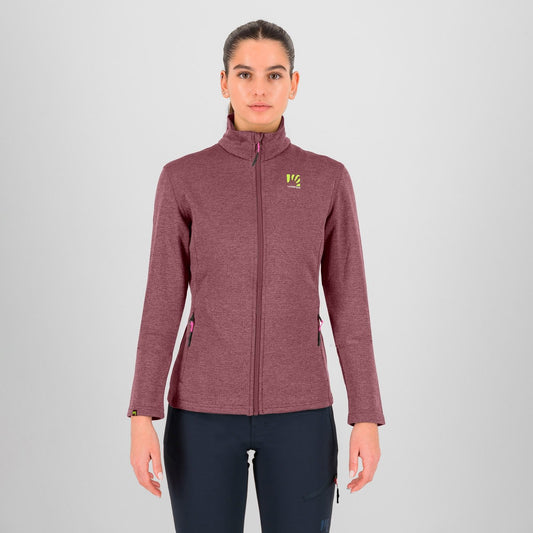 PIZZOCCO W FULL ZIP FLEECE PINK DECO | 2532075-031 2026