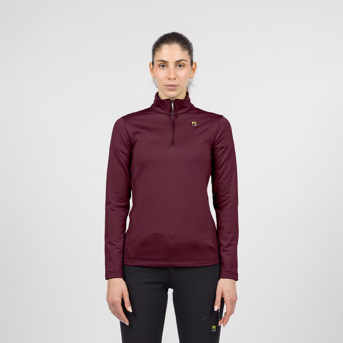 POLAIRE PIZZOCCO EVO W DEMI-ZIP CRIMSON | 2532127-080 2027