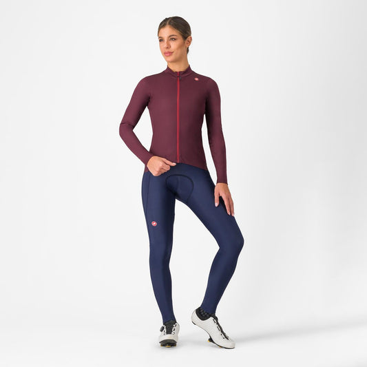 ESPRESSO W Thermal Jersey Color: DEEP BORDEAUX | 4524540-625 2026