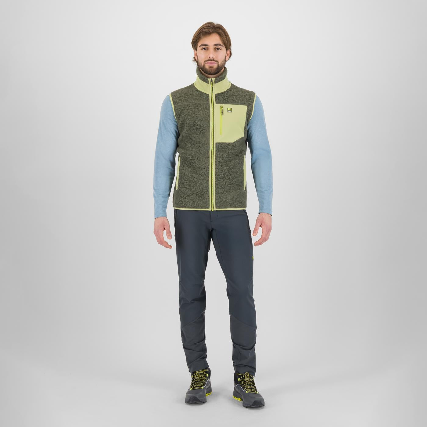 MOIAZZA RETRò FLEECE VEST DEEP DEPTHS/TARRAGON | 2531078-007 2026