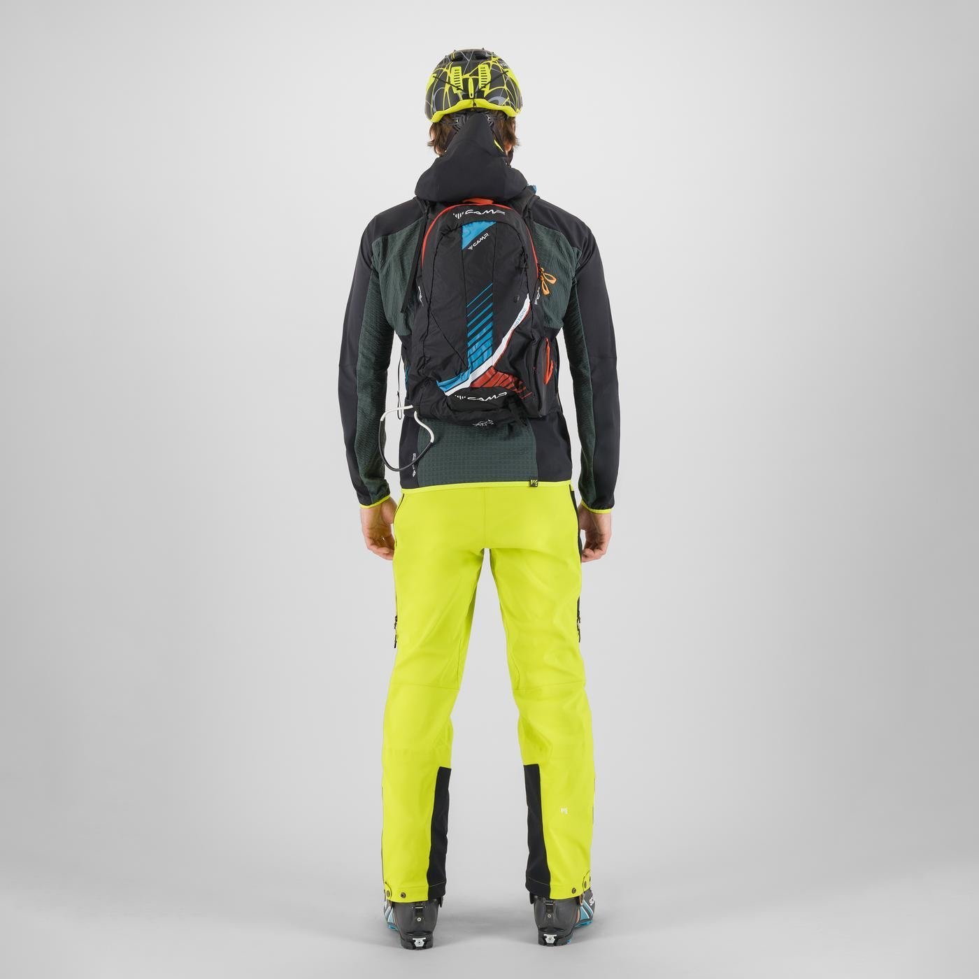 PIZZO BIANCO JACKET BLACK/WOODL.GRAY/ACID LIME | 2511032-038 2025-26