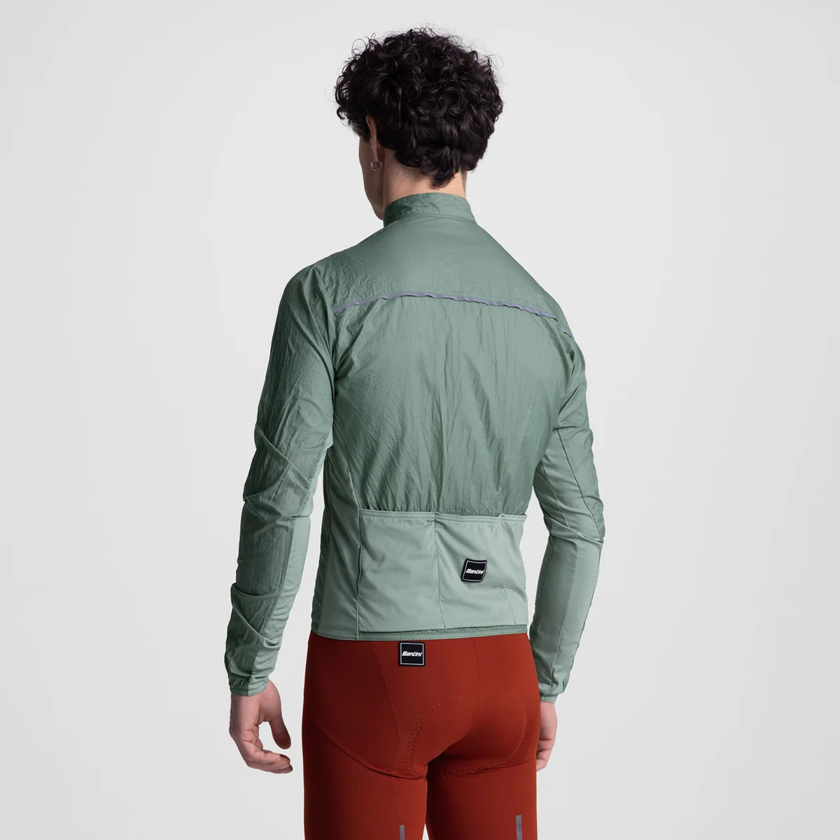 READY TO RIDE – VESTE COUPE-VENT UNISEXE 2026-27 UNISEXE Verde Salvia