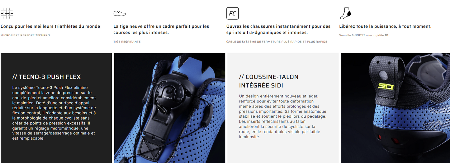 CHAUSSURES SIDI TRI-SIXTY 2026 TRIATHLON Couleur : pétrole