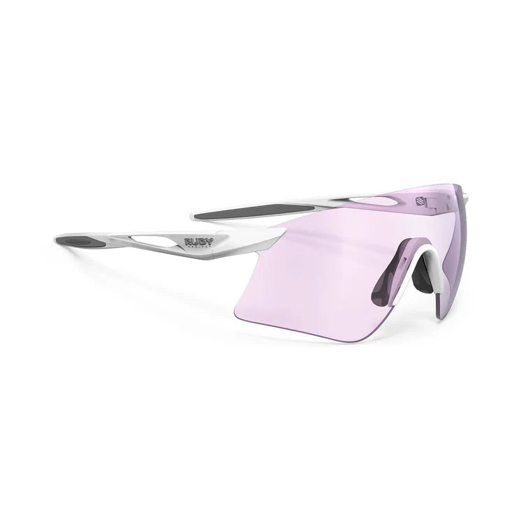 LUNETTE  Astral Sphere  Couleur :White Gloss Frame With ImpactX Photochromic 2 Laser Purple Lenses 2026