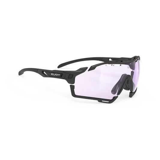 Cutline Glasses Color: BLACK MATTE IMPACTX PHOTOCHROMIC 2 LASER PURPLE 2026