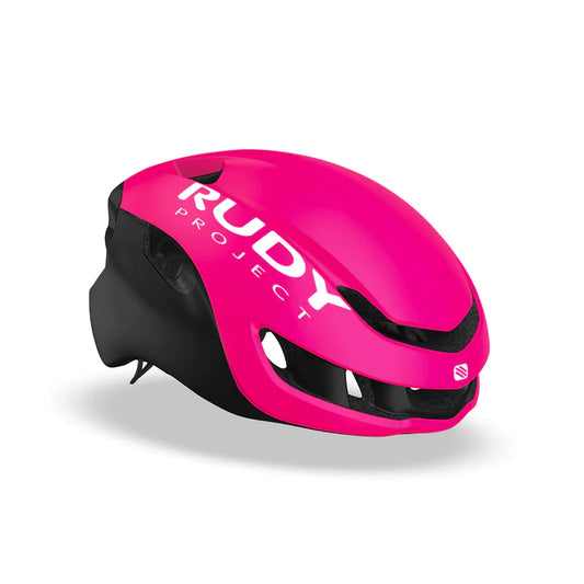 Nytron Helmet Color: Pink Fluo Black Matte 2025
