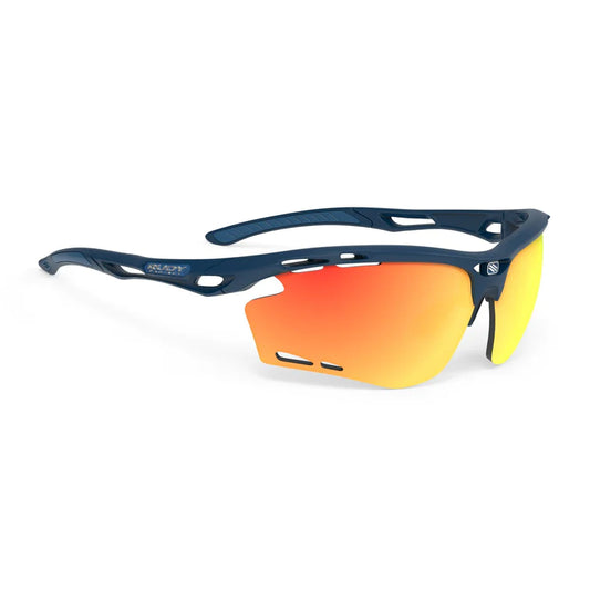 PROPULSE GOGGLES Color: Navy Blue Matte Frame with Multilaser Orange Lenses