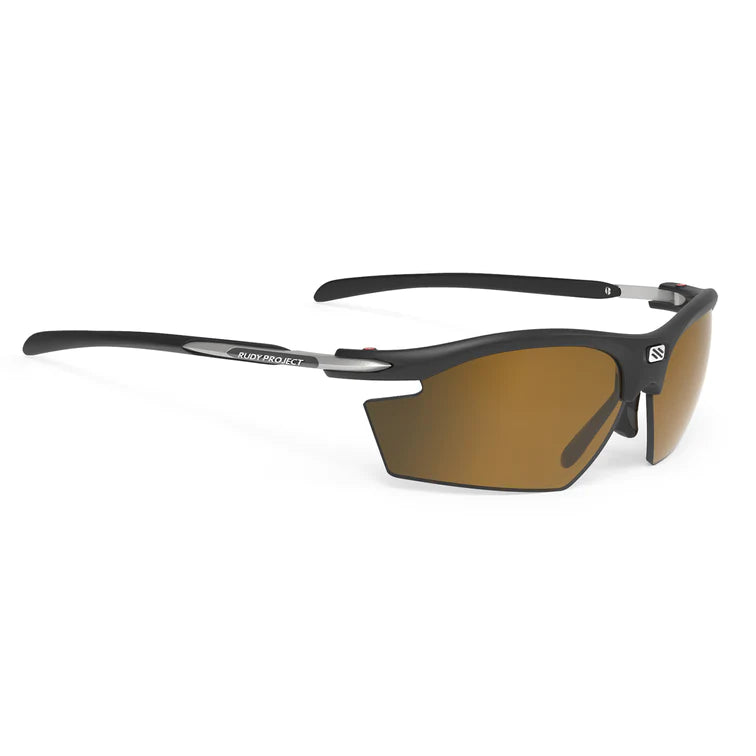 RYDON GLASSES Color: Matte Black Frame with Polar 3FX Brown Laser Lenses 2026