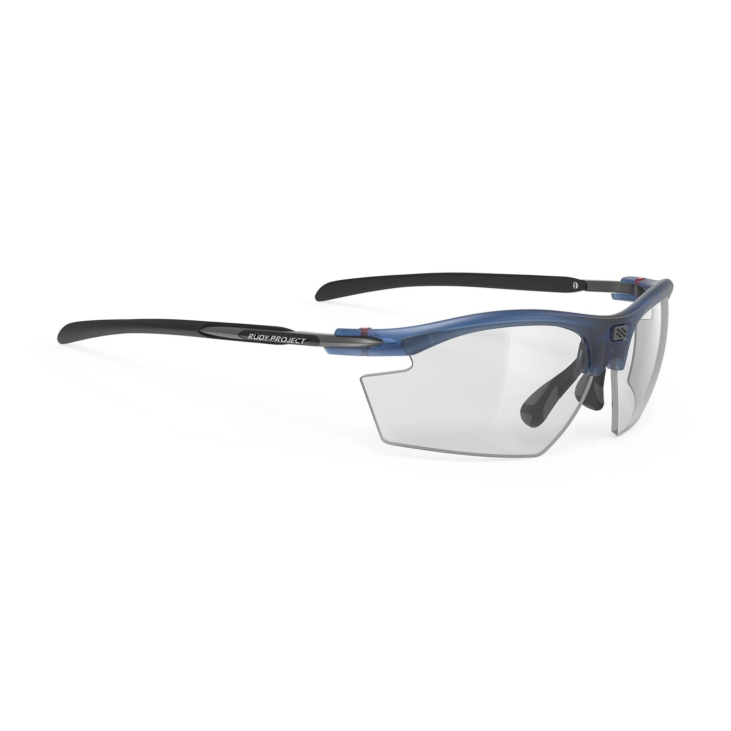 Rydon Eyewear Color: Rydon Frozen Blue Avio with ImpactX 2 2026 Photochromic Black Lenses