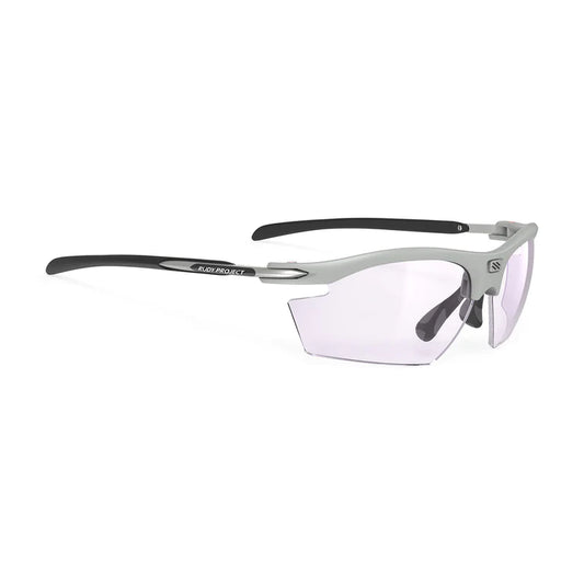 RYDON GLASSES Color: Light Gray Matte Frame with ImpactX Photochromic 2 Laser Purple Lenses 2026