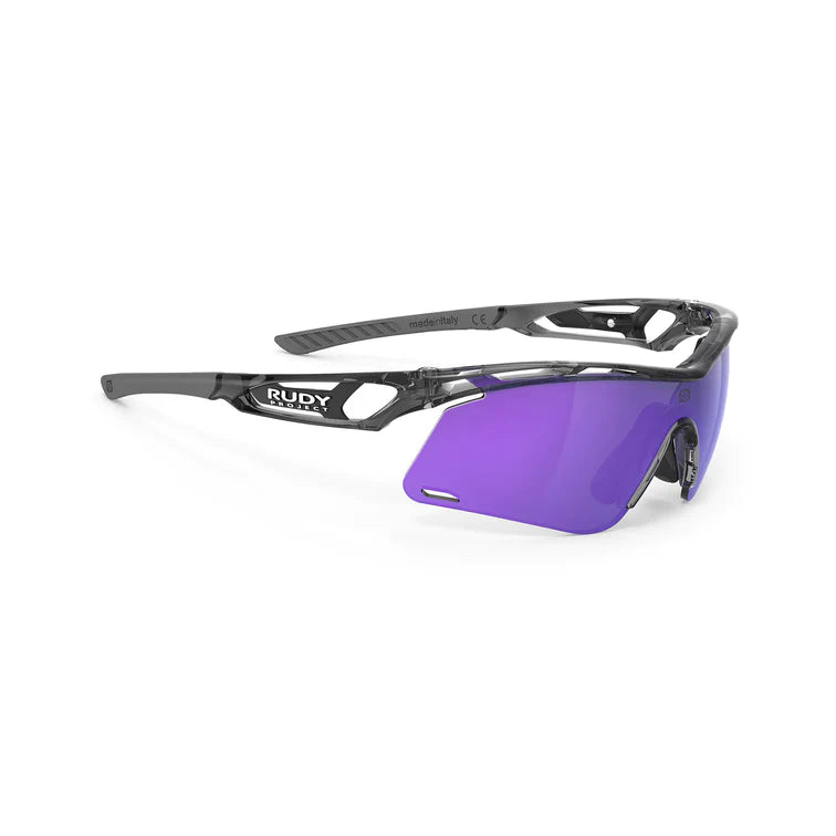 Tralyx+ Slim Color: Tralyx Plus Slim Crystal Ash with Multilaser Violet Lenses
