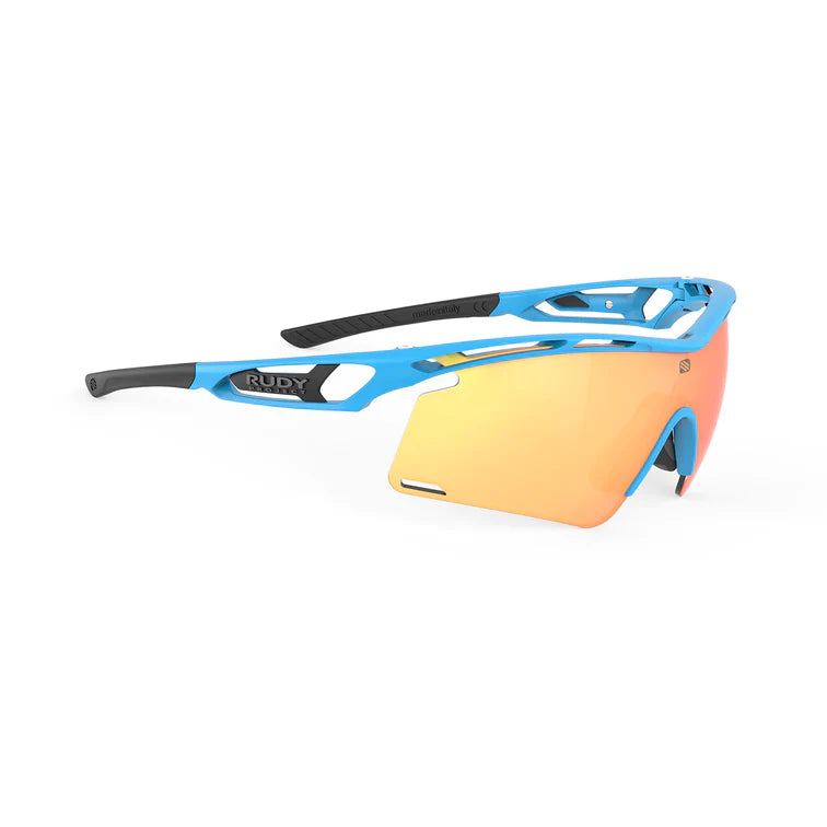 LUNETTE Tralyx+ Azur Matte Frame with Multilaser Orange Lenses