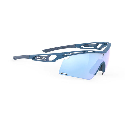 Tralyx+ Eyeglasses Color: Tralyx Plus Pacific Blue Matte Frame with Multilaser Ice Lenses