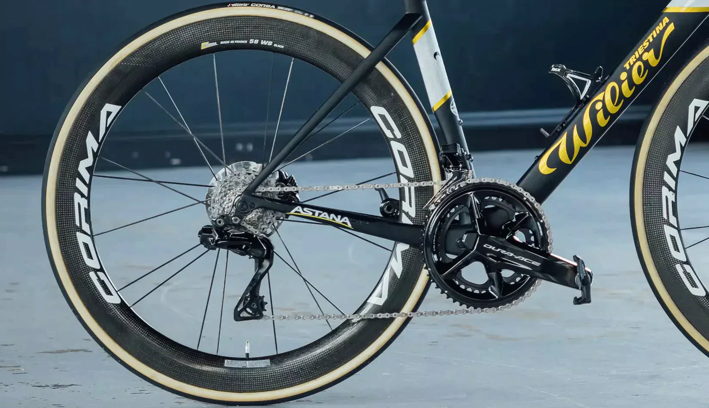 WILIER TRIESTINA FILANTE SLR F16 E403WRL BIKE CAMPAGNOLO SUPER RECORD WRL 12V BLACK/GOLD