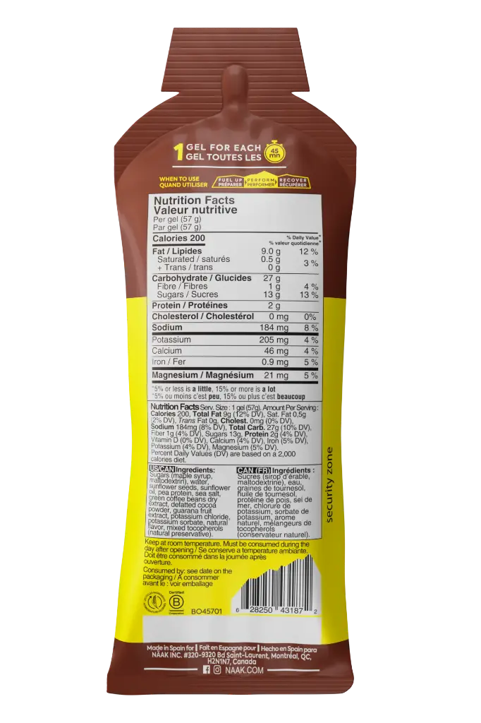 Gel énergétique | Chocolat - 12 gels   2026