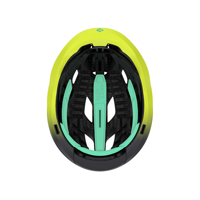 STRADA KINETICORE 2025 HELMETS Color: MATTE GREY FLASH YELLOW