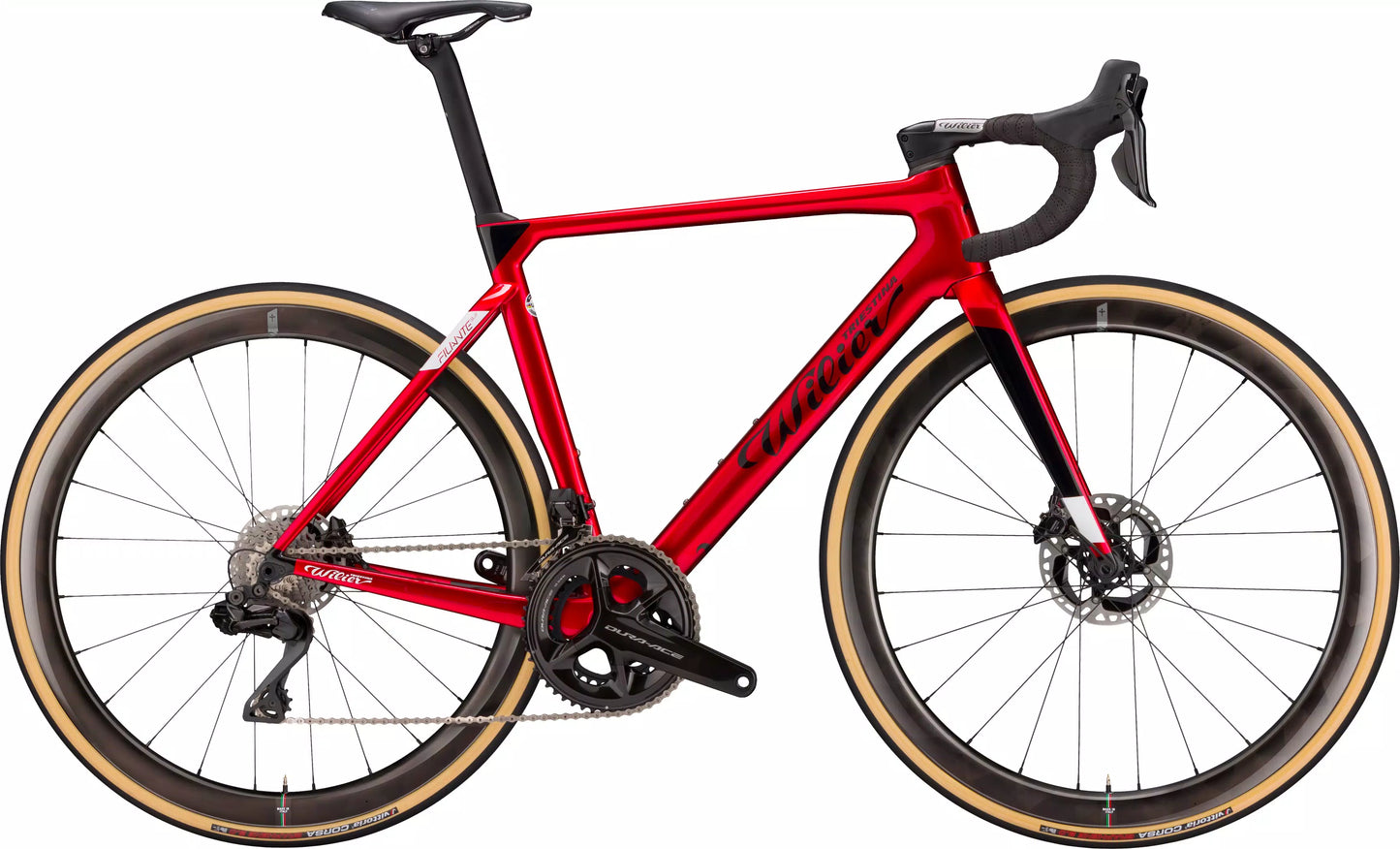WILIER TRIESTINA FILANTE SLR BIKE SHIMANO DURA ACE Di2 R9270 FILANTE F1 Velvet Red - Glossy