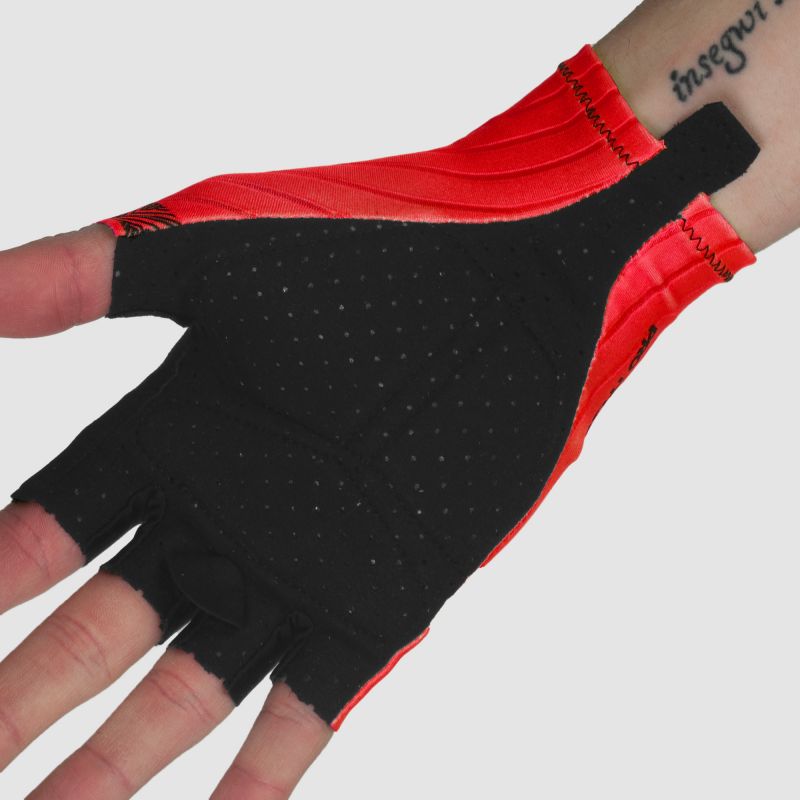 ARMOS PRO AERO CHRONO RED SHORT GLOVES 3663