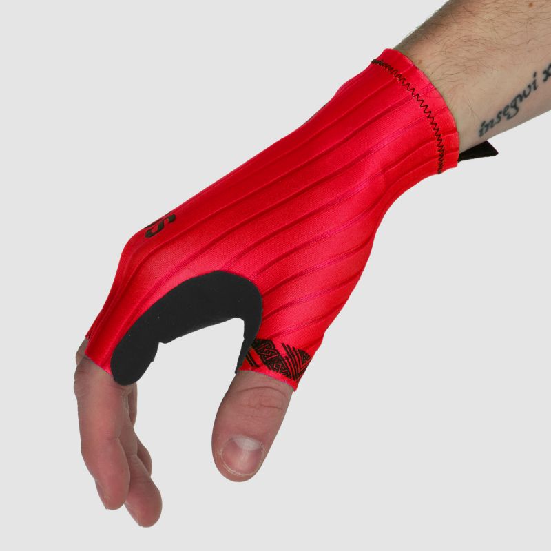 ARMOS PRO AERO CHRONO RED SHORT GLOVES 3663