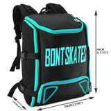 BONT SKATE BAG Black/Gamma Blue 48x35x17cm ADULT 2025
