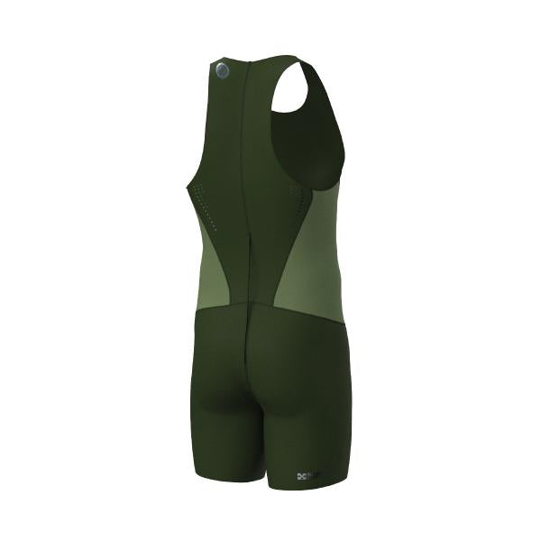 TRIFONCTION    RACER MEN TRISUIT   CEDAR GREEN  2025