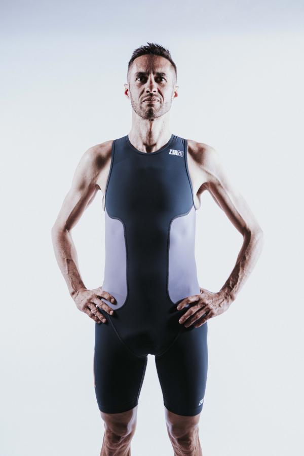 TRIFONCTION   RACER MEN TRISUIT   CEDAR GREY  2025