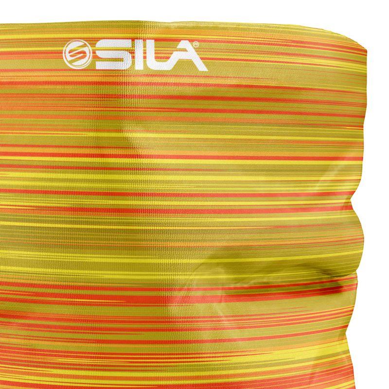BANDANA TOUR DE COU MULTIFONCTION SILA - RACER JAUNE / ORANGE 1882 A-BANDANA SILA SPORT