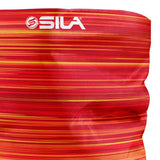 BANDANA TOUR DE COU MULTIFONCTION SILA - RACER ROUGE / ORANGE 1886 A-BANDANA SILA SPORT