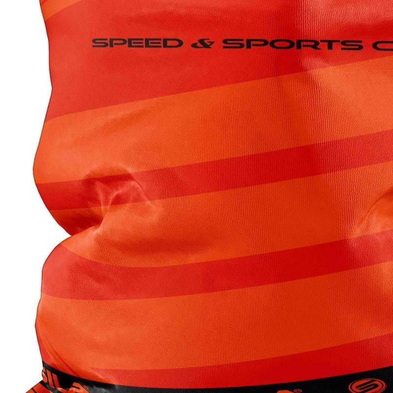 BANDANA TOUR DE COU multifonction SILA - SS Créativity Orange / Noir 1441 A-BANDANA SILA SPORT