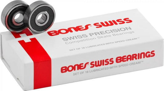 Bones Super Reds 8mm-16pck M-BEARINGS BONES SWISS
