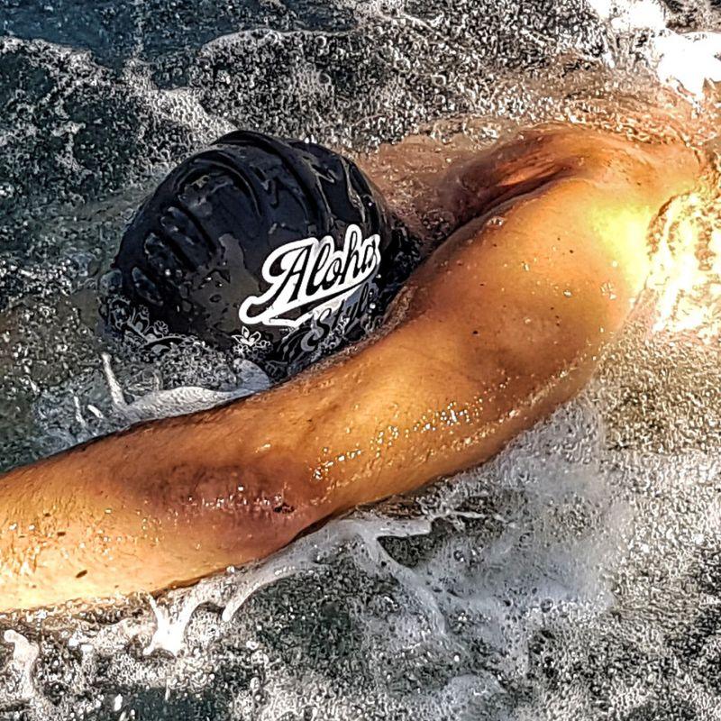 BONNET DE BAIN SILA ALOHA STYLE - BLEU Référence 2209 - Taille Unique - A-BONNET DE BAIN SILA SPORTS