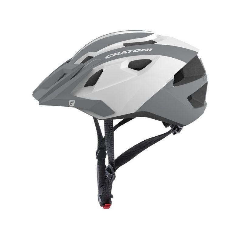 CASQUE CRATONI ALLRIDE - BLANC BRILLANT / ARGENT Référence 2599 E-CASQUES SILA SPORT