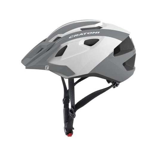 CASQUE CRATONI ALLRIDE - BLANC BRILLANT / ARGENT Référence 2599 E-CASQUES SILA SPORT