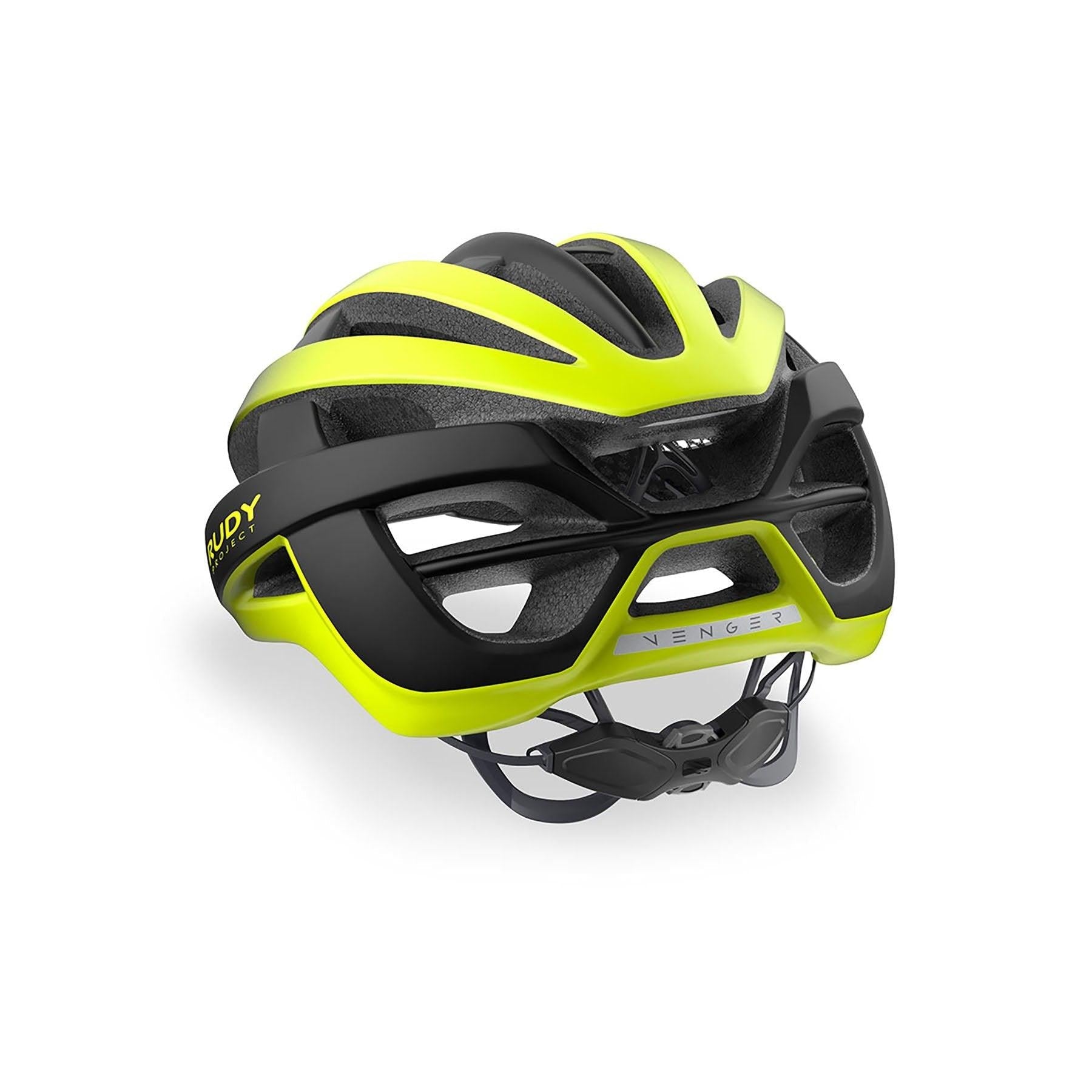 CASQUES VENGER HL 66 01 US | 200 L COULEUR VENGER JAUNE FLUO-NOIR MAT E-CASQUES RUDY PROJECT