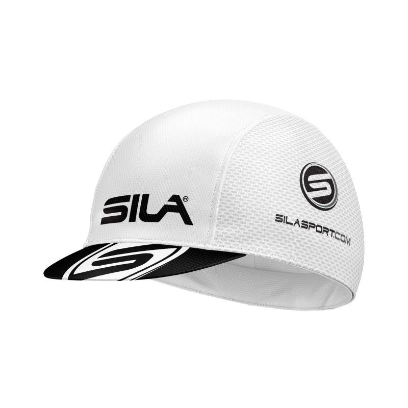CASQUETTE CYCLISTE SILA - BLANC TAILLE UNIQUE A-CASQUETTE SILA SPORTS