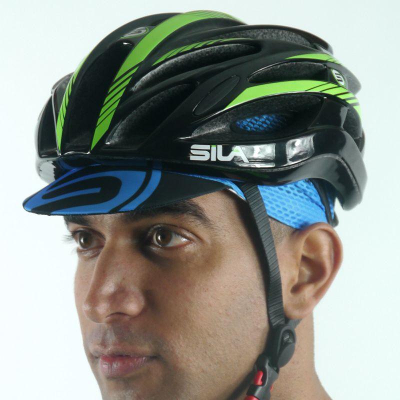 CASQUETTE CYCLISTE SILA - BLEU TAILLE UNIQUE A-CASQUETTE SILA SPORTS