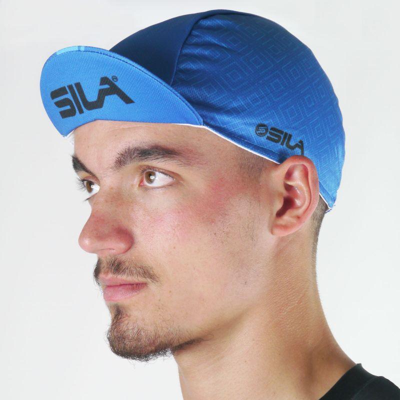 CASQUETTE CYCLISTE SILA CLASSY STYLE - BLEU Référence 2943 - Taille Unique - Bleu État : Nouveau A-CASQUETTE SILA SPORTS