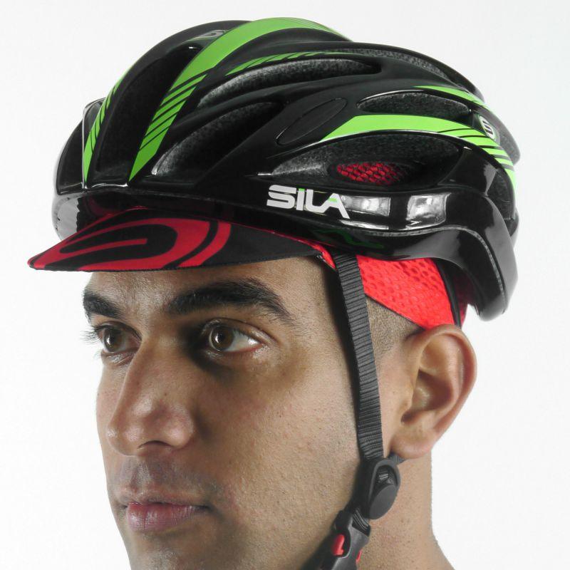 CASQUETTE CYCLISTE SILA - ROUGE TAILLE UNIQUE A-CASQUETTE SILA SPORTS