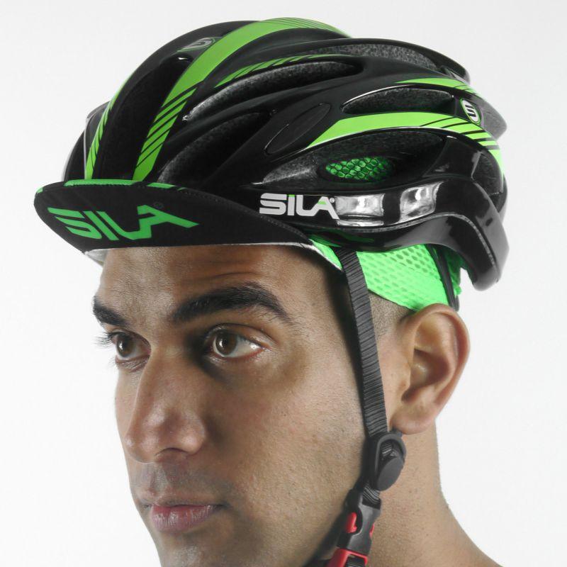CASQUETTE CYCLISTE SILA - VERT FLUO TAILLE UNIQUE A-CASQUETTE SILA SPORTS