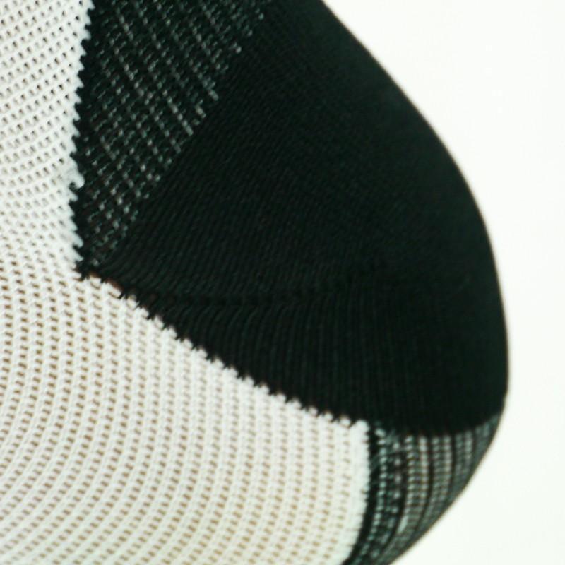 CHAUSETTES SOCQUETTES TECHNICS SILA - BLANC / NOIR 1183 A-SOCQUETTES SILA SPORT