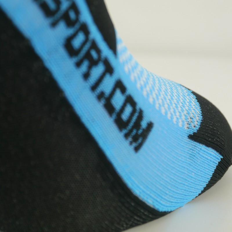 CHAUSETTES SOCQUETTES TECHNICS SILA - BLEU / NOIR 1182 A-SOCQUETTES SILA SPORT