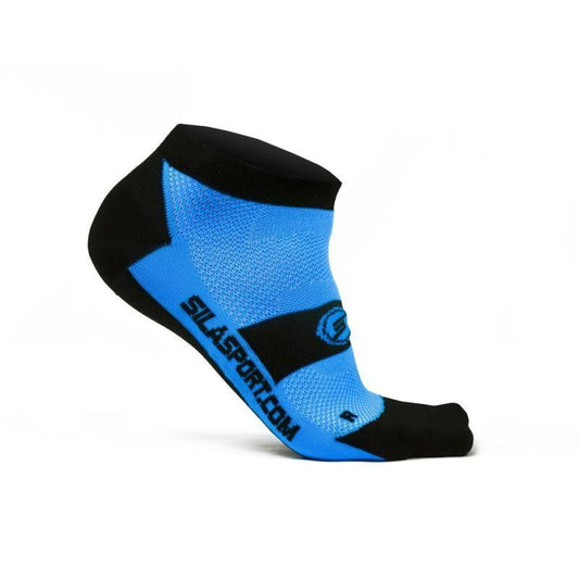 CHAUSETTES SOCQUETTES TECHNICS SILA - BLEU / NOIR 1182 A-SOCQUETTES SILA SPORT