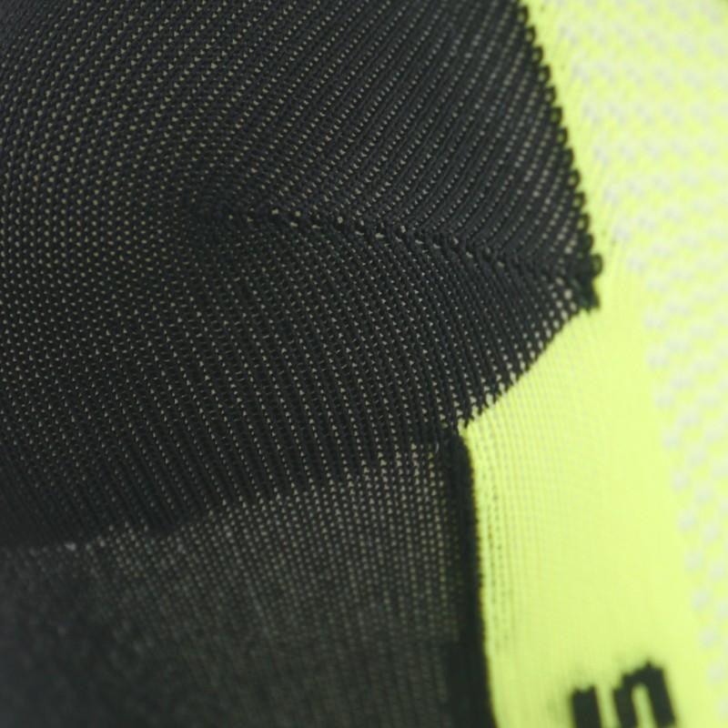 CHAUSETTES SOCQUETTES TECHNICS SILA - JAUNE FLUO / NOIR 1181 A-SOCQUETTES SILA SPORT