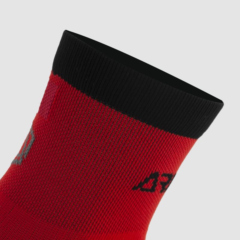 CHAUSSETTES COURTES CYCLISME ARMOS TALISMAN ROUGE A-CHAUSSETTES SILA SPORT