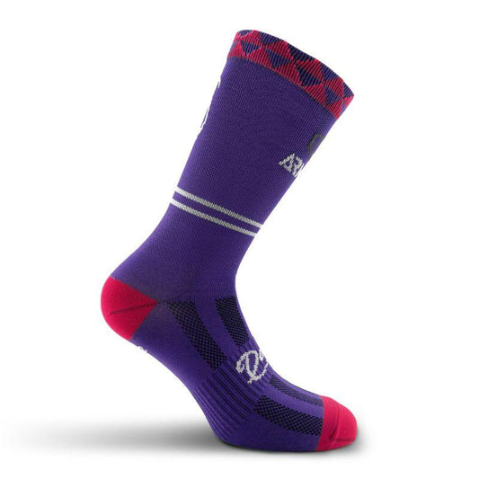 CHAUSSETTES CYCLISME ARMOS DANA VIOLET - MI-HAUTES A-CHAUSETTES SILA SPORTS 35/38 VIOLET